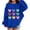 Blue, variant on Girls Cute Sweatshirts Heart Print Oversized Swea𝘁 Shirts Tween 𝗣reppy Clothes 2026 Trendy Long Sleeve Hoodies Pullover Tops