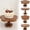 G,H,I,J, variant on Clearance Under $8.29 Wood Cake Stand Scallop Design Light Retro Lace Wooden High Footed Cake Storage Tray Display Stand