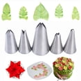 thumbnail image 2 of POYOGA 11pcs Cake Decorating Kits Flower Cream Cake Icing Tips Nozzles Pastry Bags Coup, 2 of 12