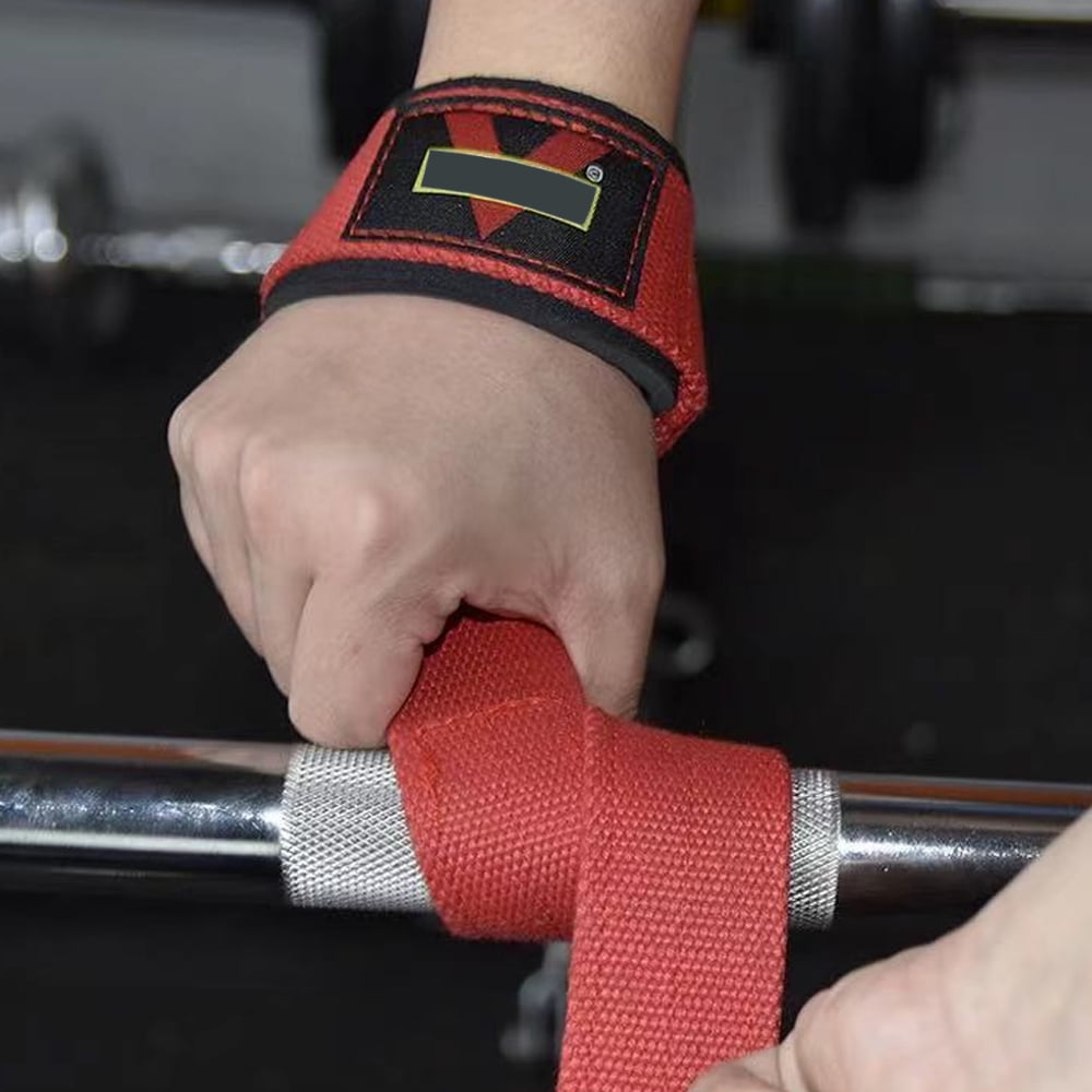 Lifting Straps - Wrist Support Wraps - for Powerlifting, Bodybuilding, Gym Workout