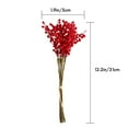 thumbnail image 2 of Raindrops Red Artificial Pip Berry Stems for DIY Crafts Decor Perfect for Weddings and Christmas Tree Decorations 30.00 Inches, 2 of 8