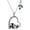 Green, variant on Sunflower Cremation Jewelry 925 Sterling Silver Urn Necklace Keepsake Ashes Hair Memorial Pendant Locket for Women Mom