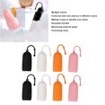 thumbnail image 3 of Elastic Toiletry Covers, 8pcs Silicone Leak Locks Soft Universal Size Multifunctional  for Trip, 3 of 8