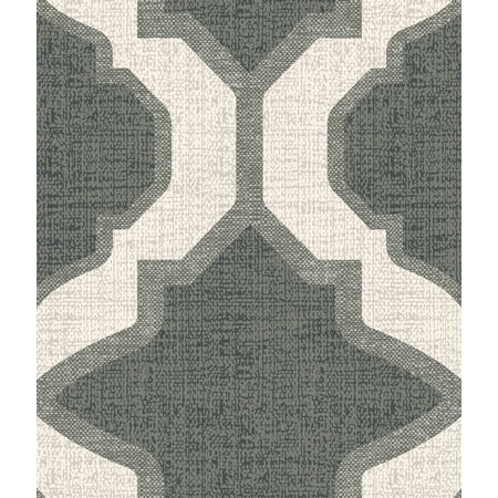 Better Homes & Gardens 54” 100% Cotton Fabric, 8 yd by the Bolt, Simple Trellis Color Gray