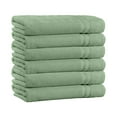 thumbnail image 2 of 100% Cotton 4-Pack Bath Towel Sets - Extra Plush & Absorbent Camouflage Green Bath Towels - 56" x 28" (Camouflage Green), 2 of 3