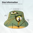 thumbnail image 3 of Sikiie Quirky Cartoon 123 Reflective Double-Sided Bucket Hat, Sun Hat, for Gardening, Beaching, Camping, Hiking, Fishing, 3 of 6