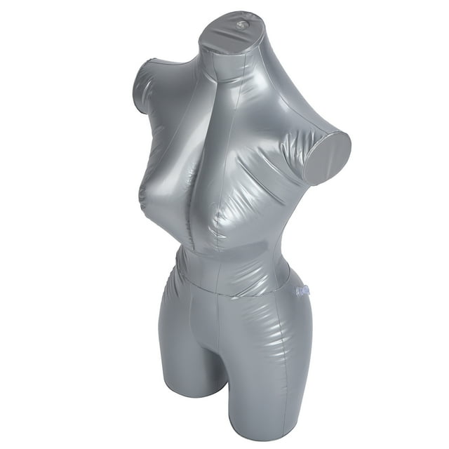 Rdeghly Female Inflatable Mannequin with Hanging Ring, PVC, Clothing Display, 1 Count