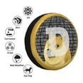 thumbnail image 6 of DouZhe Waterproof Spare Tire Cover, Doge Coin Doge-Coin Prints Adjustable Wheel Covers Fit for Jeep Trailer RV SUV Car, 16 inch, 6 of 7