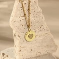 thumbnail image 5 of 4pcs 2 colors Eco-Friendly Brass Micro Pave Cubic Zirconia Pendants with Jump Ring Long-Lasting Plated Flat Rounnd with Heart Pattren Mixed color 15.7x13.7x1.7mm 2pcs/color, 5 of 6