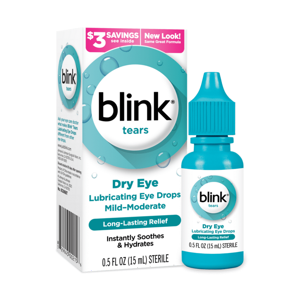 Blink Tears Eye Drops Size 0.5 fl. Oz.