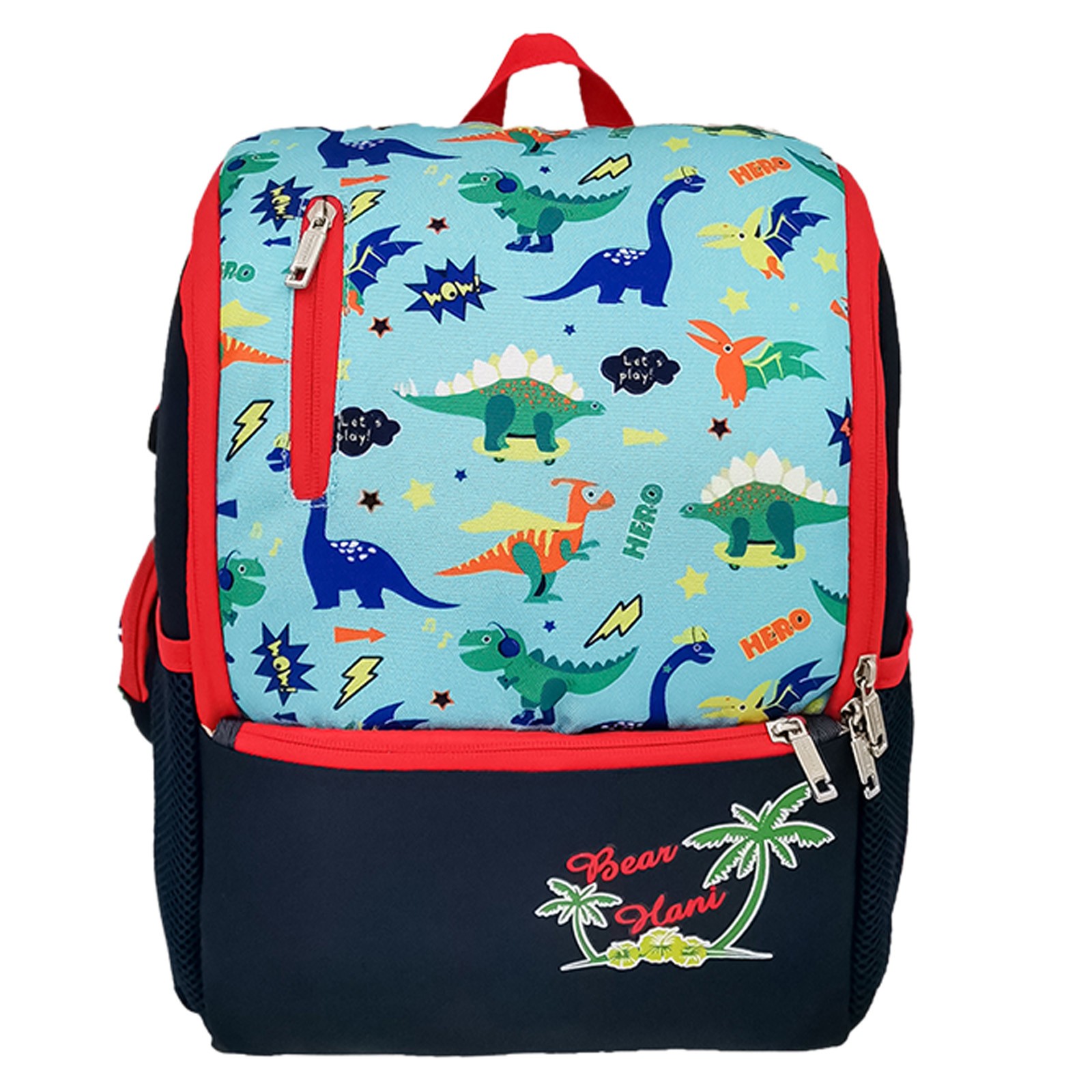 Kids Dinosaur Backpack Rucksack Kindergarten Toddler Shoulder Student