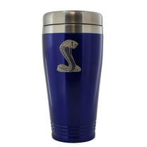 Ford Mustang Cobra Travel Mug (Blue)