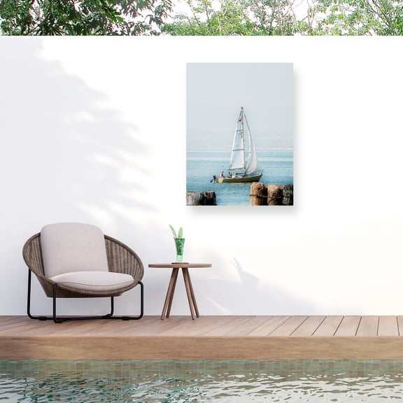 Dorothy Berry-Lound 'Boating on Lago Trasimeno' Outdoor Canvas