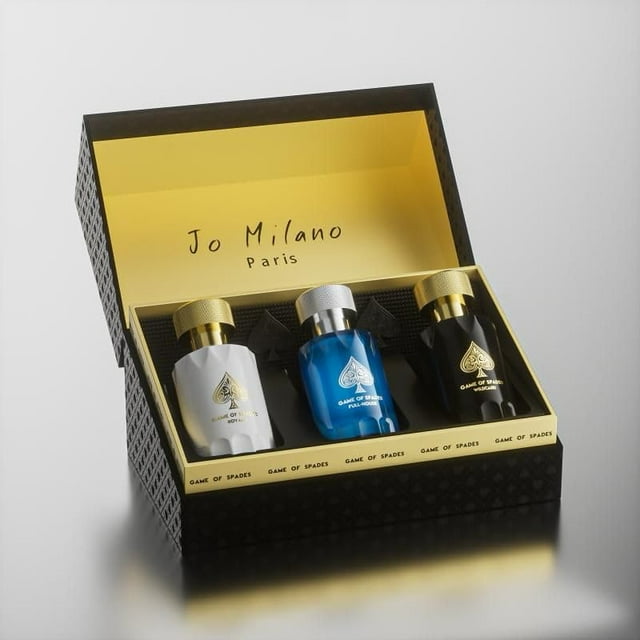 Set de regalo Perfume Jo Milano Game of Spades Collection, 3 x 30 ml