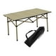 thumbnail image 3 of Mesa de camping para exteriores, compacta, estable y plegable, para 2 a 4 personas, fácil de montar, ideal para viajes a la playa, barbacoas y eventos beige, 3 of 8