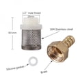 thumbnail image 3 of 6-19mm Stainless Steel Mesh Filter Garden Irrigation Pump Protection Hose Filter Water Cleaning Mesh Brass Filter, 3 of 10