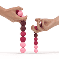 thumbnail image 2 of Kywib Therapy Textured Hand and Muscle Silicone Massage Therapy Ball for Hand and Muscle Relief with Carrying Case, Multicolor, 12 Pack, 2 of 7