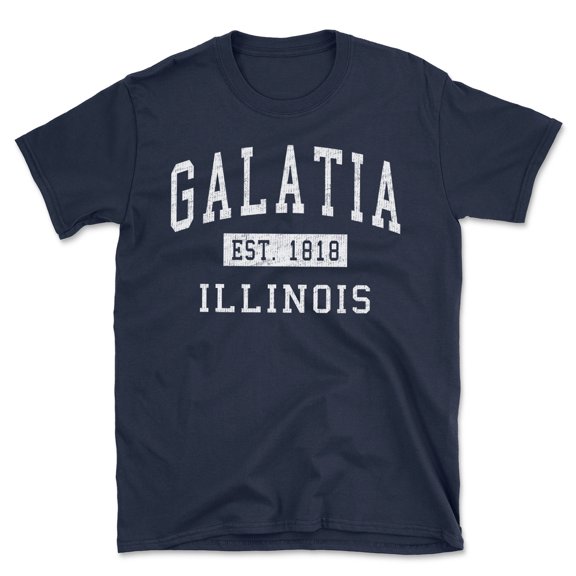 Galatia Illinois Classic Established Men's Cotton T-Shirt