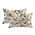 thumbnail image 3 of Ryvnso Satin Pillowcase Various Birds Pillow Cases Standard Size 30x20in, 3 of 6