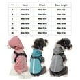 thumbnail image 3 of Xingzhi Polyester Easy To Clean And Maintain Lightweight And Breathable Dog Raincoat Is All Weather Stylish grey XL, 3 of 6