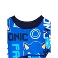 thumbnail image 3 of Sonic the Hedgehog Boys Snug Fit Long Sleeve Top and Pants Pajama Set, 2-Piece, Sizes 4-12, 3 of 3