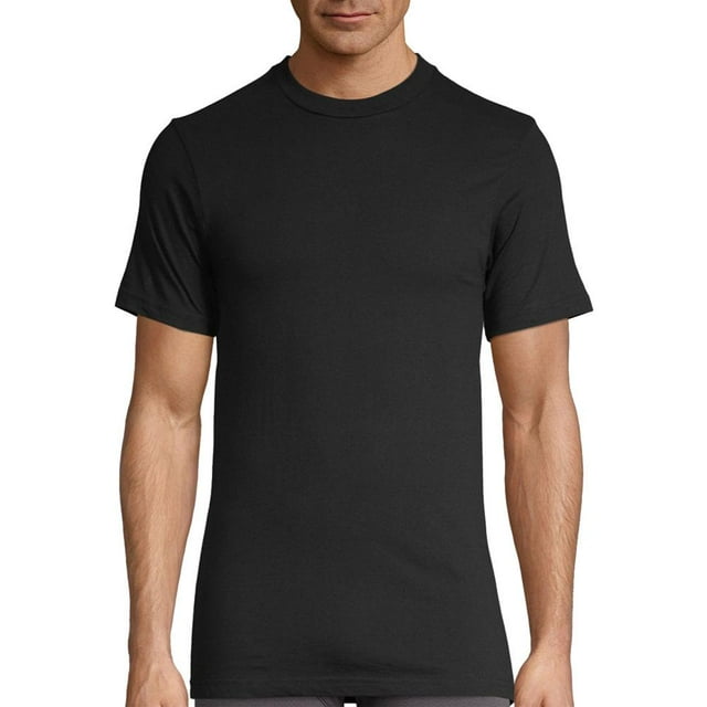 T-Shirt pour Homme à Manches Courtes, Col Ras du Cou, 100 % Coton, Tailles Grandes et Longues Disponibles