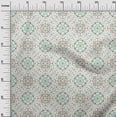 thumbnail image 2 of oneOone Cotton Jersey Sea Green Fabric Dot|Heart & Shapes Geometric Sewing Fabric By The Yard Printed Diy Clothing Sewing Supplies 58 Inch Wide, 2 of 4