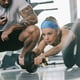 thumbnail image 2 of JShteea Diadema para Yoga  Ciclismo Al Aire Libre  Correr  Fitness  Banda para El Sudor (azul Rayado), 2 of 5