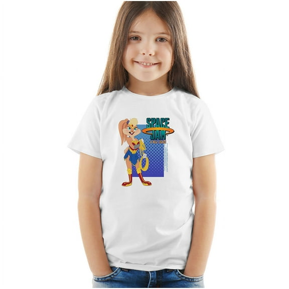 Space Jam 2 Lola Wonder Woman Kids T Shirt (3) for Youth Toddler Boys and Girls, White