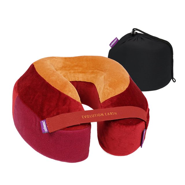 Almohada cervical Cabeau Evolution Earth Deluxe con soporte 360°