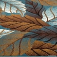 thumbnail image 5 of Allstar Rugs Allstar Modern Abstract Leaves Design Rug Beige 7' 0" x 5' 2" 5' x 8', 5 of 5