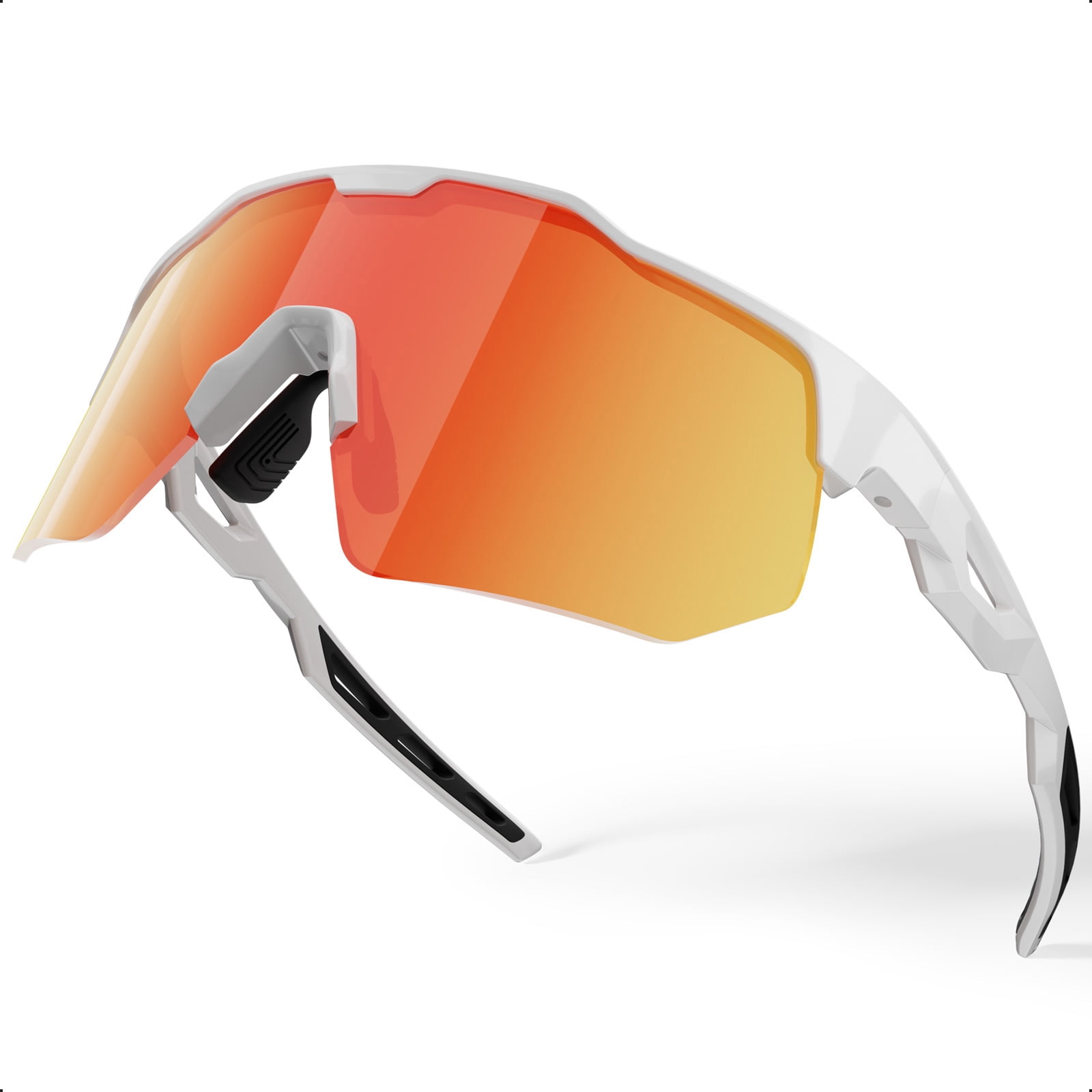 HAAYOT Polarized Sports Sunglasses for Men Women UV Protection Baseball Cycling Running Driving Fishing Glasses