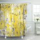 thumbnail image 1 of ABPHQTO Acrílico blanco Pintura abstracta gris y amarilla Galería contemporánea Cuchillo interior Cortina de ducha Cortina de baño 165x180 cm ABPHQTO PKNMT66x72Shower-13938, 1 of 2