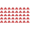 thumbnail image 1 of Clearance! Giantree Pack of 40 Plant Benders Plant Trainer for Low Load Plant Support Clips 90 Plant Stem Trainer for Bending Plant Stems and Changing The Growth Direction One Size Red, 1 of 8