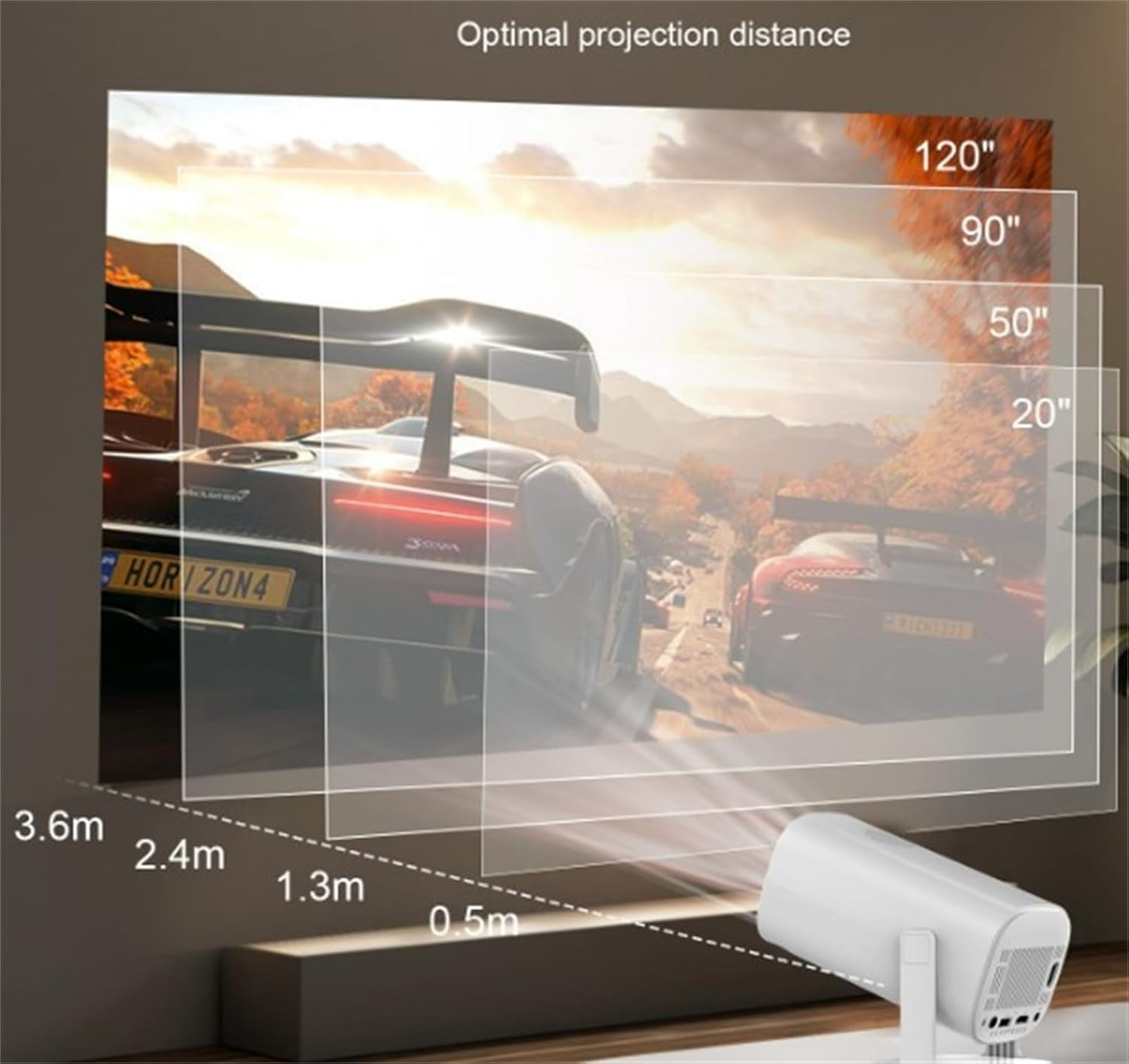 P30 Max Projector and Game With 2 Wireless Controllers, M300 Max Game Projector, Projector Video Games P30 Max, Smart Projector with Built in Apps and Games P30 Max, 4k Smart Plus Movie Projector