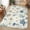 White, variant on Small Door Mat Indoor Outdoor 15.7"x23.6", Pure Red Absorbent Non Slip Entry Rug, Simple Solid Color Low Profile Welcome Mat for Front/Side Door Apartment Entrance Bathroom