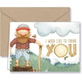 thumbnail image 5 of Lumberjack Thank You and General Note s & Kraft Envelopes - 25 Pack, 5 of 5