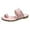 Pink, variant on Slippers for Women,Women Summer On Casual Open Toe Solid Flat Soft Bottom Breathable Slippers Shoes Sandals,Womens Slippers,Pink,6.5
