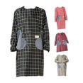 thumbnail image 1 of Long Sleeve Apron Household Kitchen Wipe Hands Waterproof Clothes Baking Smock, 1 of 10