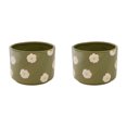 thumbnail image 4 of 5" Ceramic Planter Daisies - Set of 2, 4 of 4