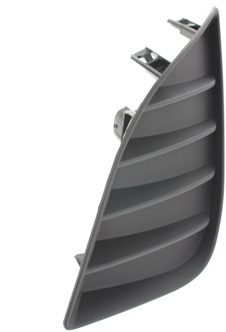 Fog Light Cover Compatible with 2014-2016 Toyota Corolla Right Passenger Textured Black CAPA Certified