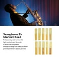 thumbnail image 3 of 10Pcs Saxophone Clarinet Eb Clarinet Reed Saxophone Clarinet Reed Professional Sax Clarinet Reed Set, 3 of 7