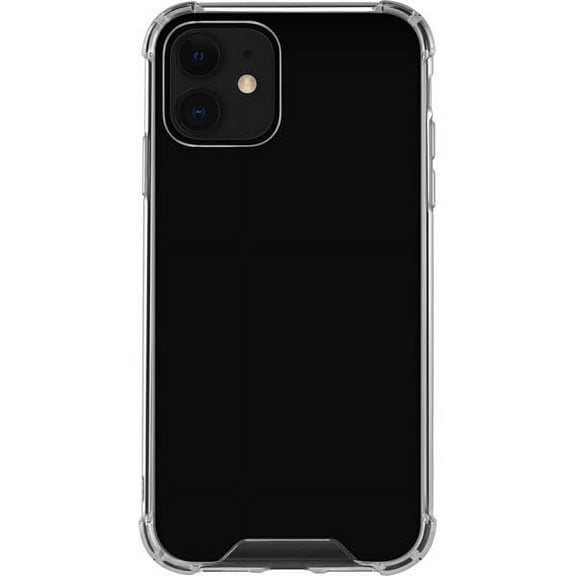 Skinit Solids Midnight iPhone 12 Clear Case