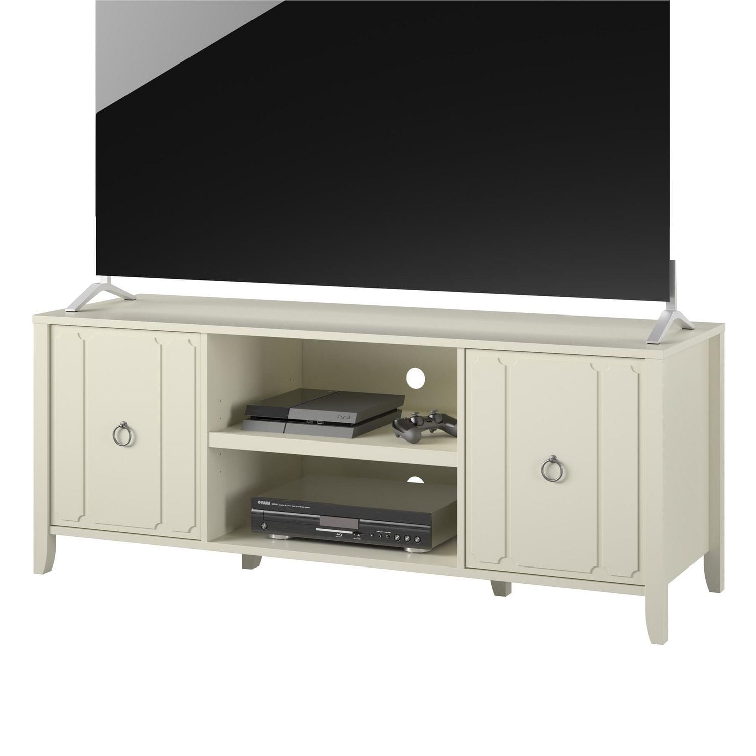 Novogratz Her Majesty TV Stand, White