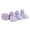 Purple, variant on Dog Shoes, Dog Sandals for Hot Pavement, Non-Slip Waterproof Dog Booties for Winter Snowy Day and Summer, Adjustable Straps Easy-Clean Beach Outdoor Pet Boots Rugged Sole-4Pcs,Light Blue,L