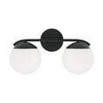 thumbnail image 5 of AA1032MB Austin Allen Oliver - 2 Light Bath Vanity-9.5 Inches Tall and 17 Inches Wide-Matte Black Finish, 5 of 6