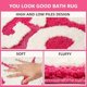 thumbnail image 4 of You Look Good Bathroom Mat Peach, 4 of 4