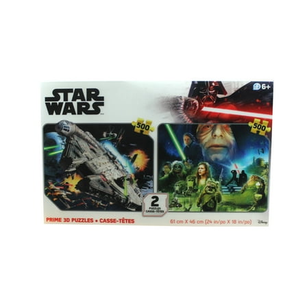 Star Wars Prime 3D Puzzles 2 Pack