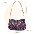 thumbnail image 3 of FORMRS Womens Shoulder Bag with Chain Strap Clutch Purse Cute Tote Handbag, Geometric Eagle, 3 of 7