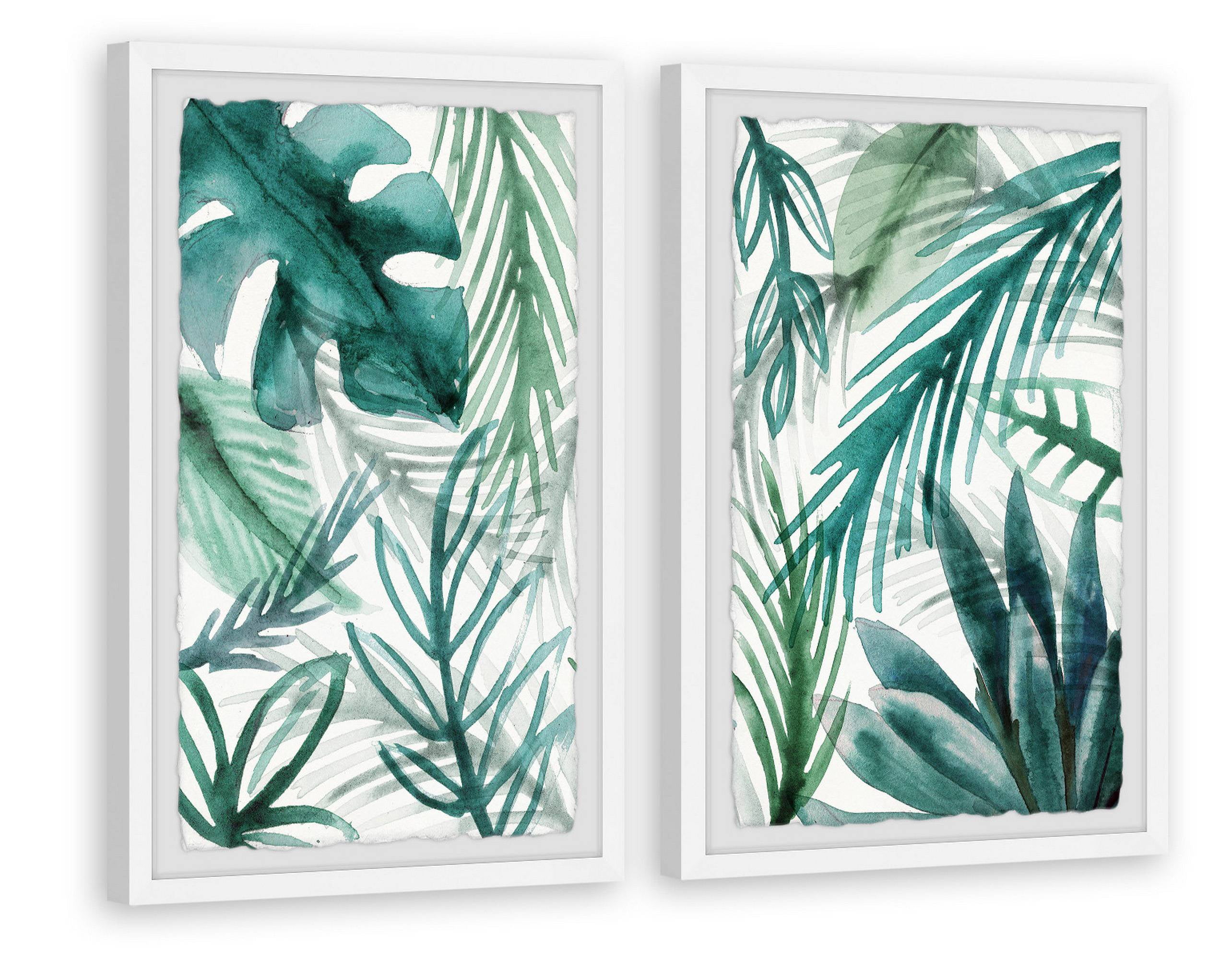 Marmont Hill Green Palms Diptych